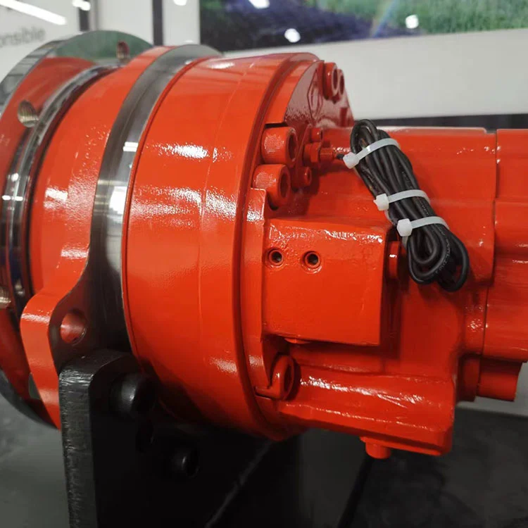 Var används en hydraulmotor?