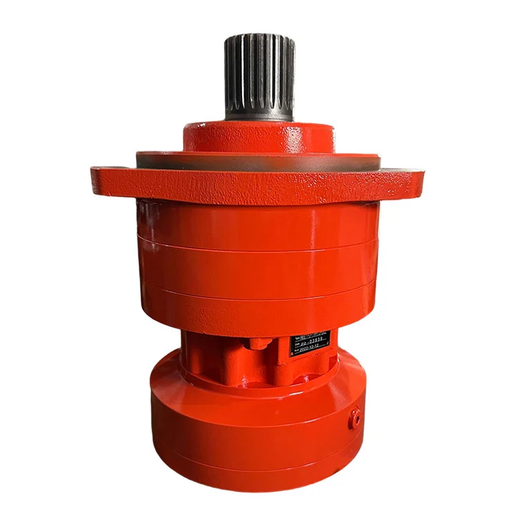 Ersättning av Poclain MS11 hydrauliska drivmotorer